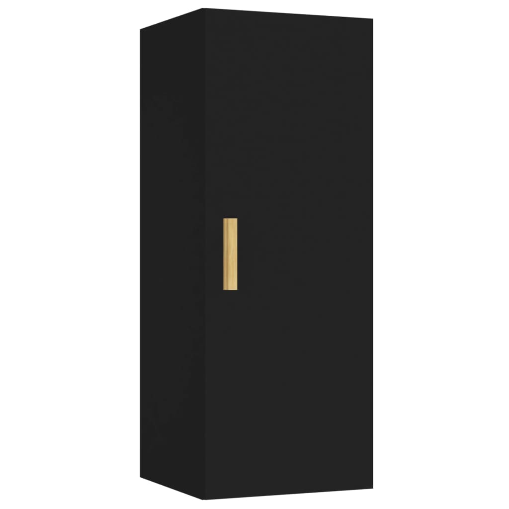 Wall Cabinet 34.5X34X90 Cm Engineered Wood