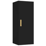 Wall Cabinet 34.5X34X90 Cm Engineered Wood
