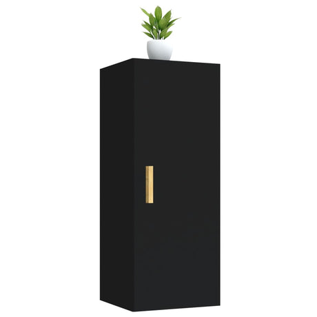 Wall Cabinet 34.5X34X90 Cm Engineered Wood