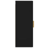 Wall Cabinet 34.5X34X90 Cm Engineered Wood