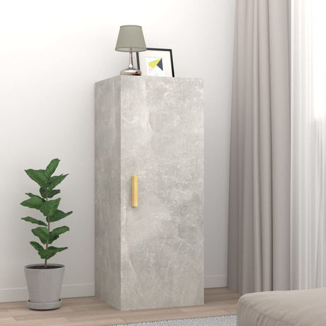 Wall Cabinet 34.5X34X90 Cm Engineered Wood