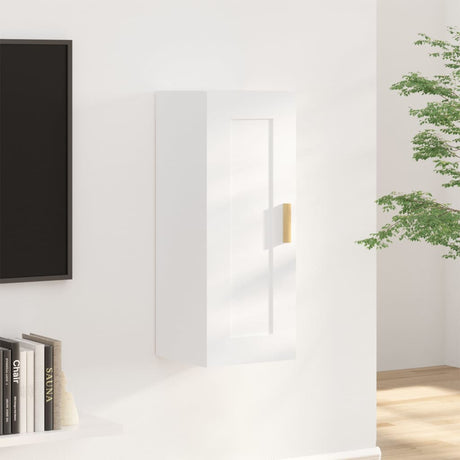 Wall Cabinet 35X34X90 Cm Engineered Wood