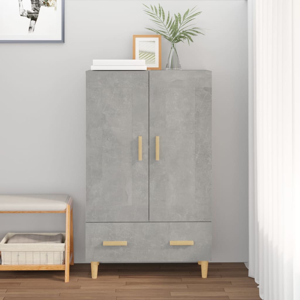 Highboard 70X31X115 Cm Engineered Wood