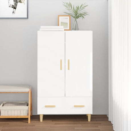 Highboard 70X31X115 Cm Engineered Wood