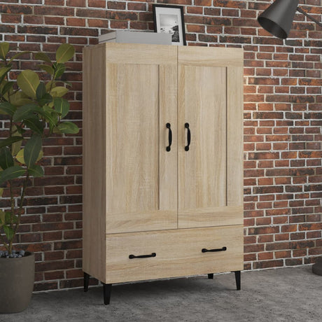 Highboard 70X31X115 Cm Engineered Wood