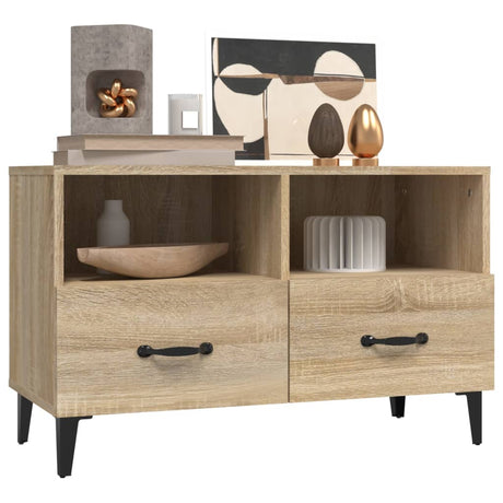 Tv Cabinet 80X36X50 Cm Engineered Wood