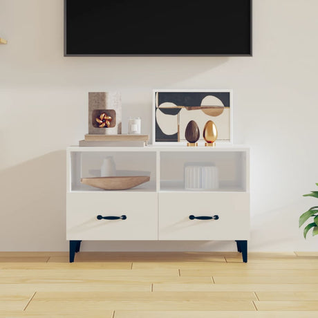 Tv Cabinet 80X36X50 Cm Engineered Wood