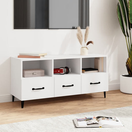 Tv Cabinet 102X35X50 Cm Engineered Wood