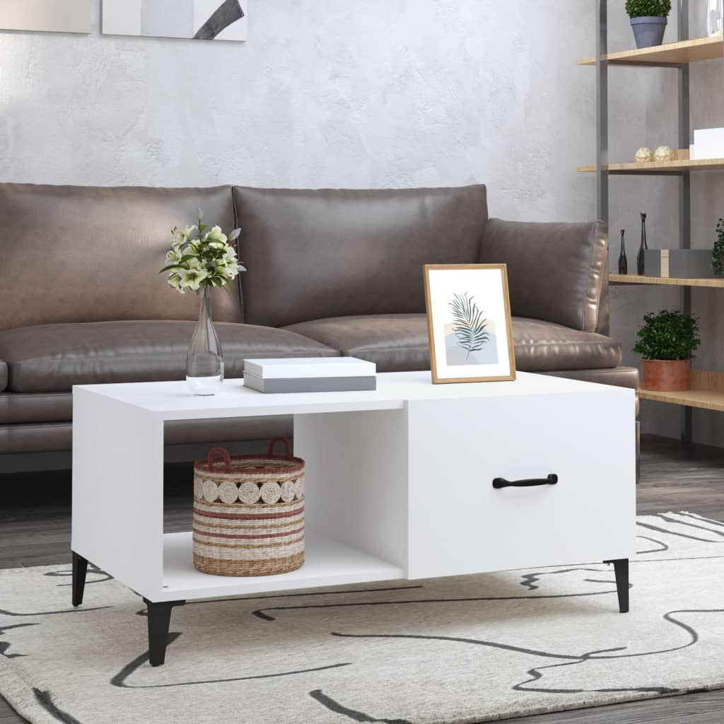 Coffee Table 90X50X40 Cm Engineered Wood