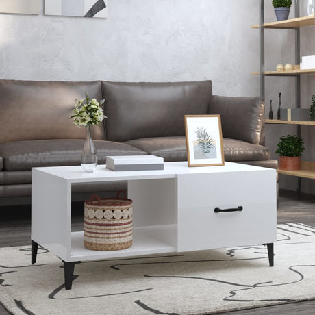 Coffee Table 90X50X40 Cm Engineered Wood