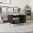 Coffee Table 60X50X40 Cm Engineered Wood