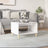 Coffee Table 60X50X40 Cm Engineered Wood