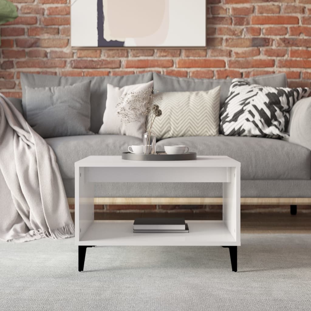 Coffee Table 60X50X40 Cm Engineered Wood