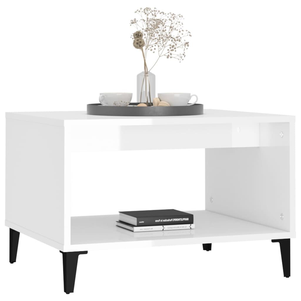 Coffee Table 60X50X40 Cm Engineered Wood