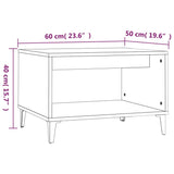 Coffee Table 60X50X40 Cm Engineered Wood