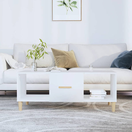 Coffee Table 102X50X40 Cm Engineered Wood