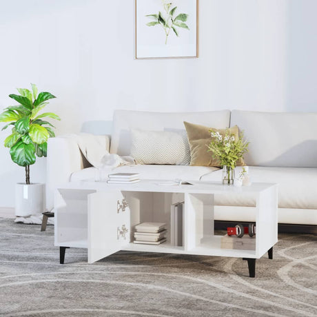 Coffee Table 102X50X40 Cm Engineered Wood