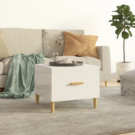 Coffee Table 50X50X40 Cm Engineered Wood