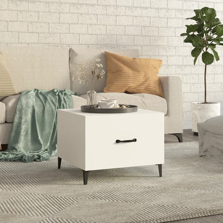 Coffee Table With Metal Legs 50X50X40 Cm