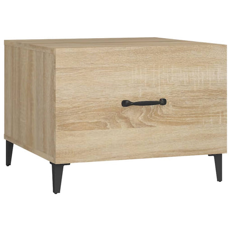Coffee Table With Metal Legs 50X50X40 Cm