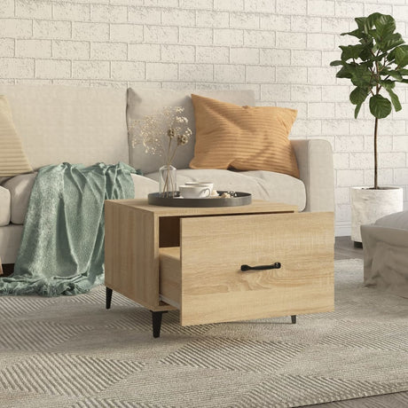 Coffee Table With Metal Legs 50X50X40 Cm