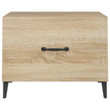 Coffee Table With Metal Legs 50X50X40 Cm