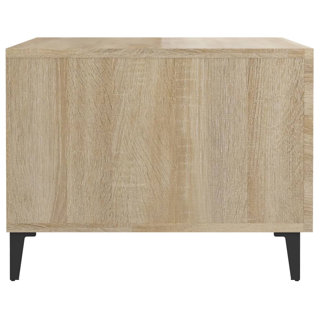 Coffee Table With Metal Legs 50X50X40 Cm