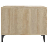 Coffee Table With Metal Legs 50X50X40 Cm