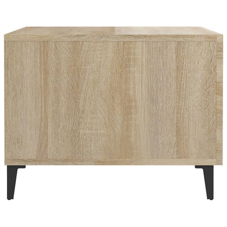 Coffee Table With Metal Legs 50X50X40 Cm