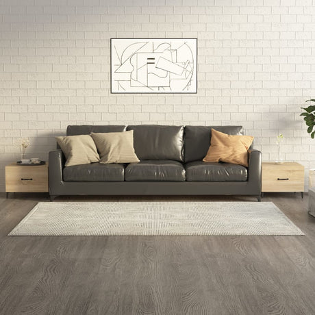 Coffee Table With Metal Legs 50X50X40 Cm