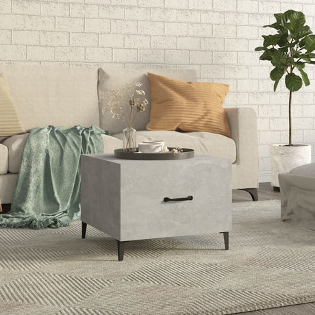 Coffee Table With Metal Legs 50X50X40 Cm