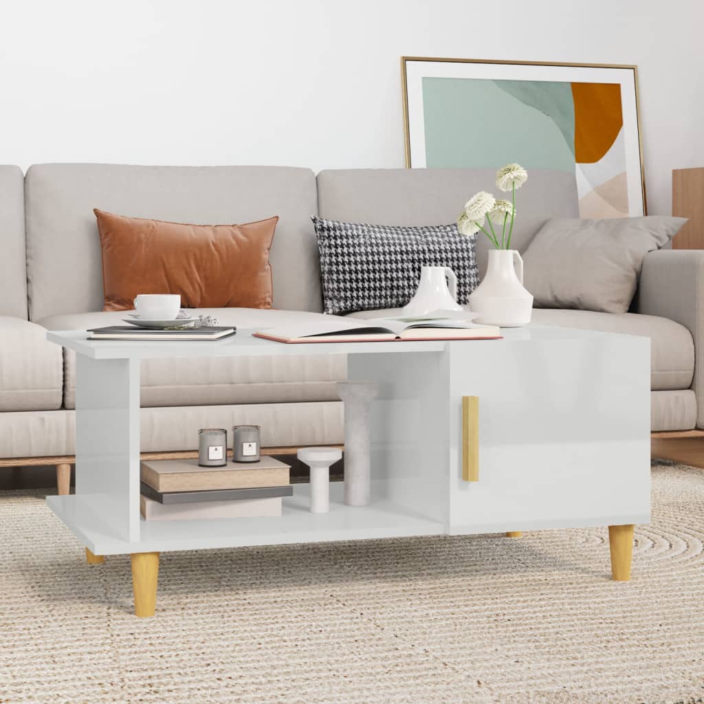Coffee Table 90X50X40 Cm Engineered Wood