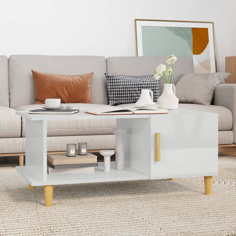 Coffee Table 90X50X40 Cm Engineered Wood