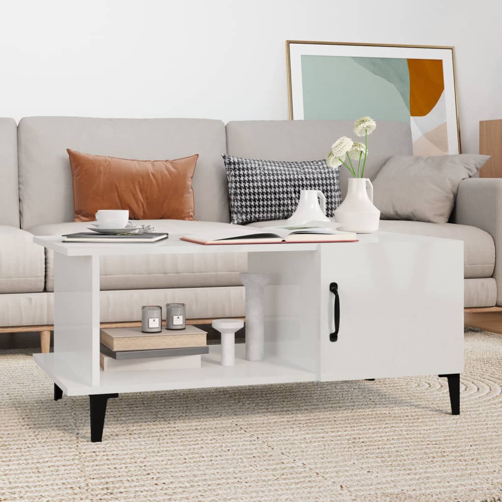 Coffee Table 90X50X40 Cm Engineered Wood