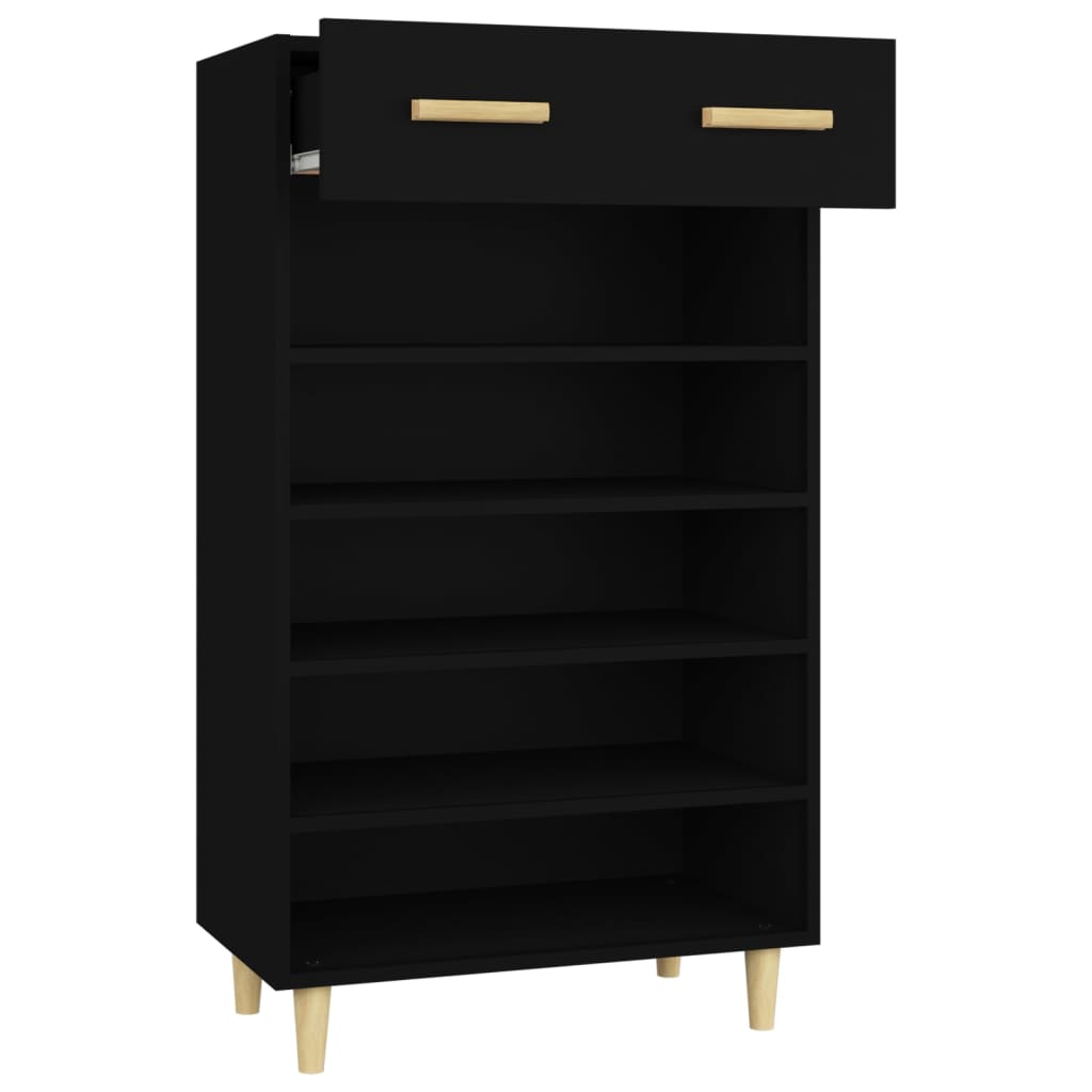 Shoe Cabinet 60X35X105 Cm Engineered Wood