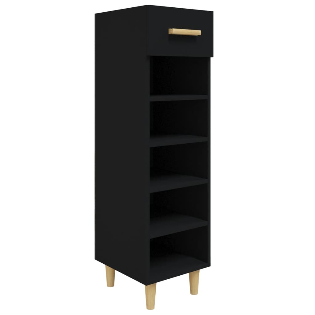 Shoe Cabinet 30X35X105 Cm Engineered Wood