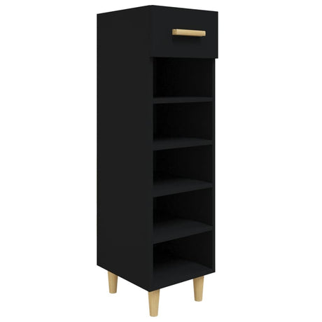 Shoe Cabinet 30X35X105 Cm Engineered Wood