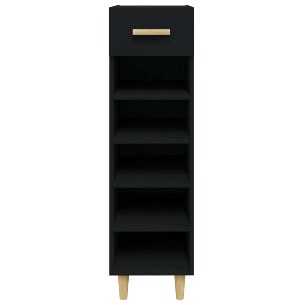 Shoe Cabinet 30X35X105 Cm Engineered Wood