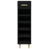 Shoe Cabinet 30X35X105 Cm Engineered Wood