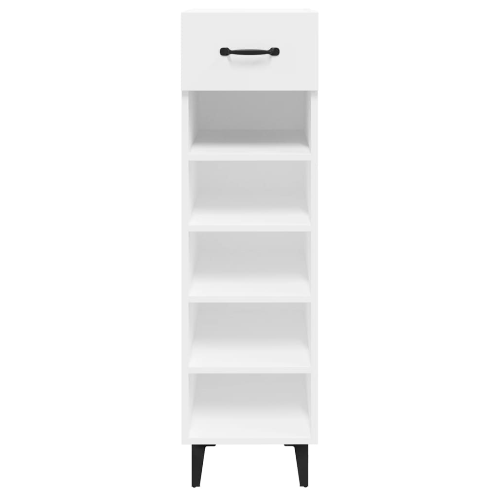 Shoe Cabinet 30X35X105 Cm Engineered Wood