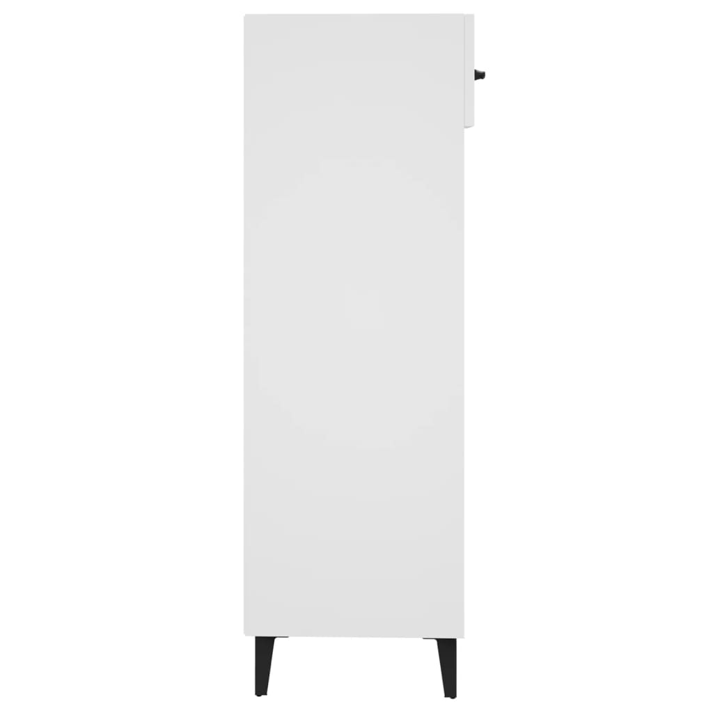 Shoe Cabinet 30X35X105 Cm Engineered Wood