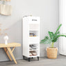 Shoe Cabinet 30X35X105 Cm Engineered Wood