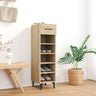 Shoe Cabinet 30X35X105 Cm Engineered Wood