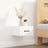 Wall-Mounted Bedside Cabinet 35X35X20 Cm
