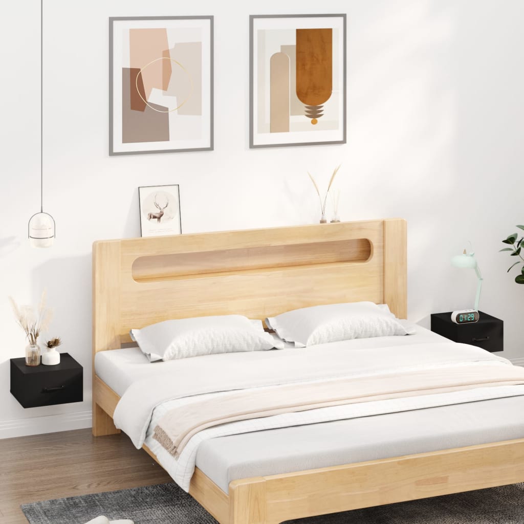 Wall-Mounted Bedside Cabinet 35X35X20 Cm