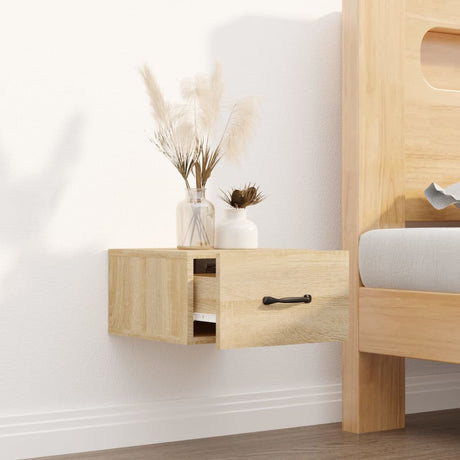 Wall-Mounted Bedside Cabinet 35X35X20 Cm