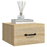 Wall-Mounted Bedside Cabinet 35X35X20 Cm