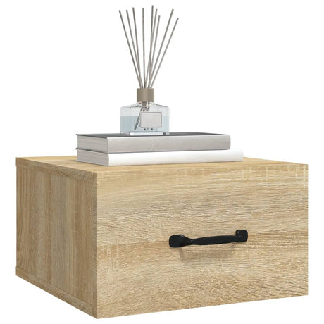 Wall-Mounted Bedside Cabinet 35X35X20 Cm