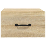 Wall-Mounted Bedside Cabinet 35X35X20 Cm
