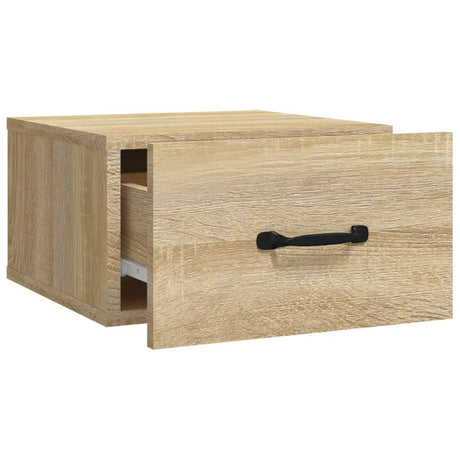 Wall-Mounted Bedside Cabinet 35X35X20 Cm